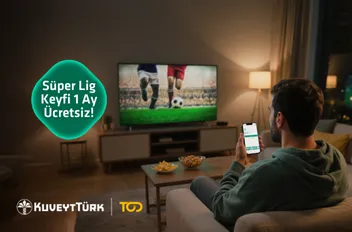 TOD Taraftar Paketi Ücretsiz! Kuveyt Türk'ten Süper Lig Heyecanı Cebinizde!