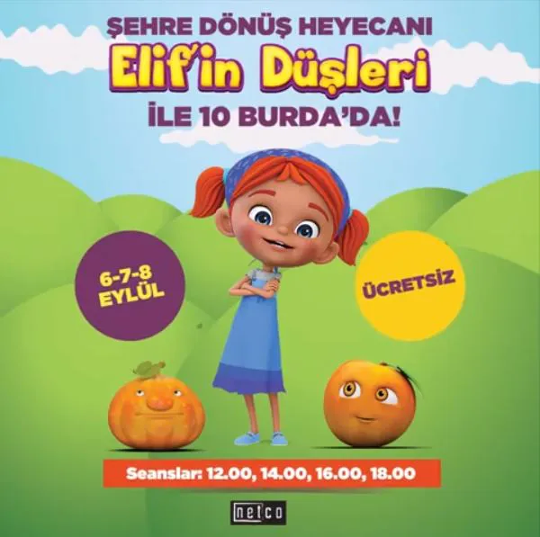 10 Burda Elif'in Düşleri Müzikal Etkinliği!