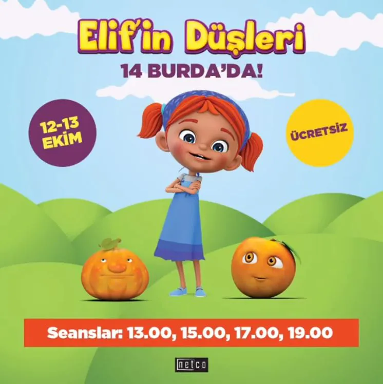 14 Burda Elif'in Düşleri Müzikal Etkinliği!