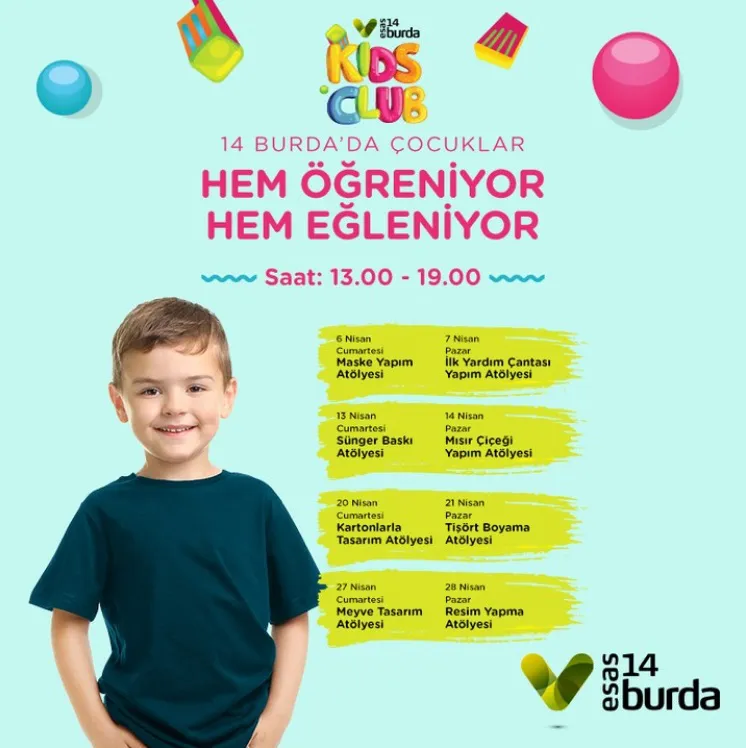 14 Burda Nisan 2019 Etkinlikleri!