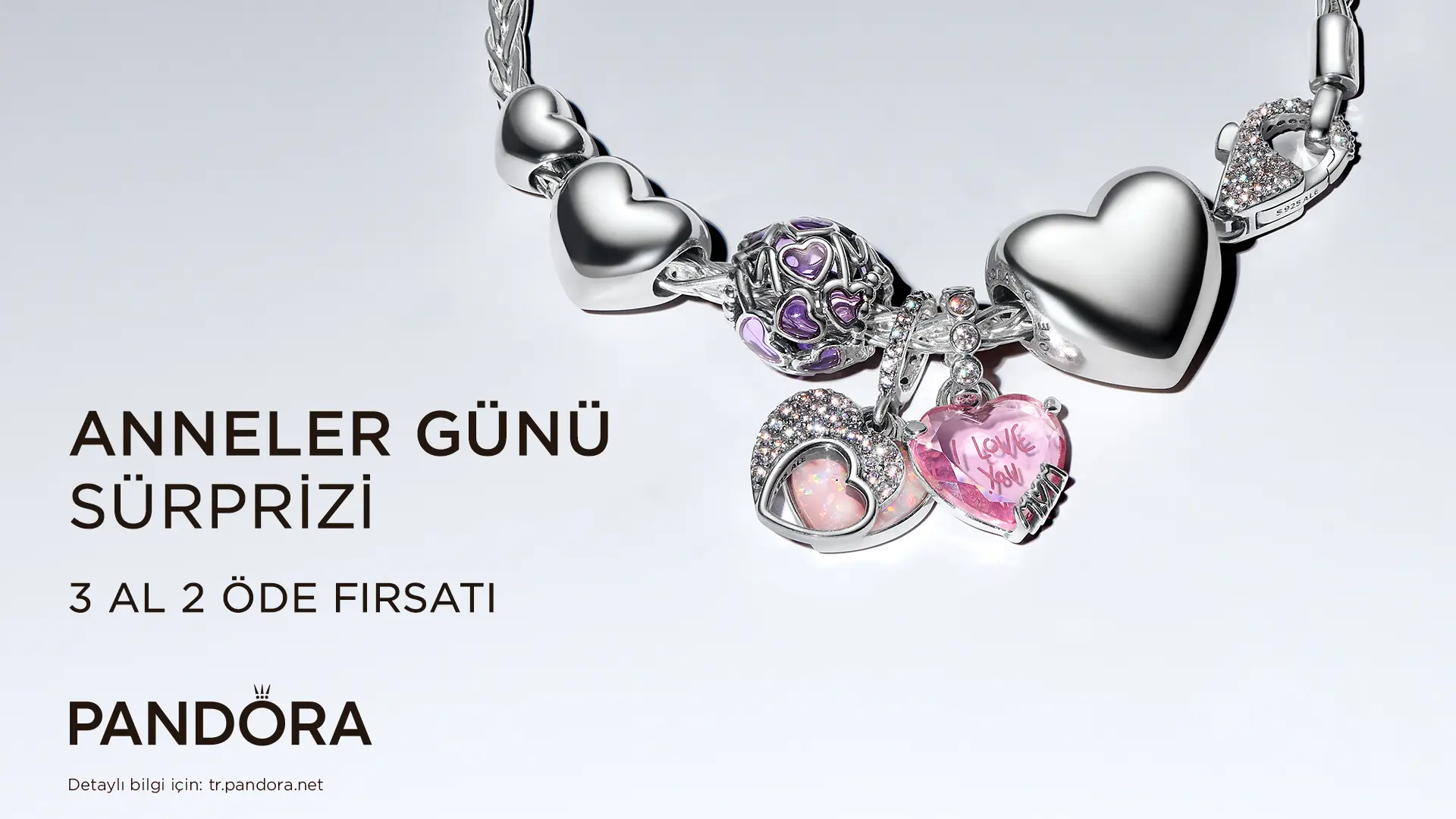 Pandora Anneler Günü 3 Al 2 Öde Kampanyası!