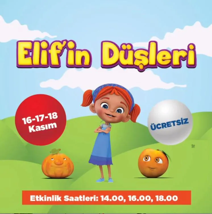41 Burda AVM Elif'in Düşleri Müzikal Etkinliği! 41 Burda AVM Elif'in Düşleri Müzikal Etkinliği!