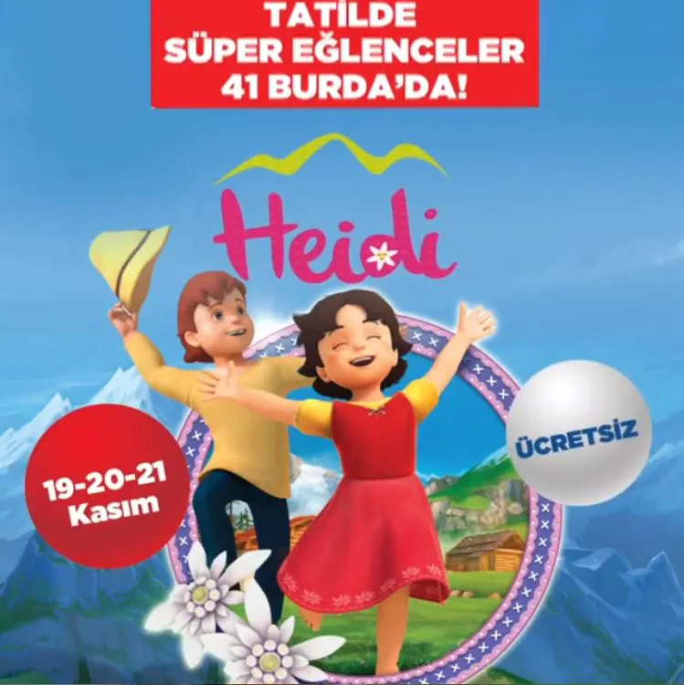 41 Burda Heidi Müzikal Etkinliği!