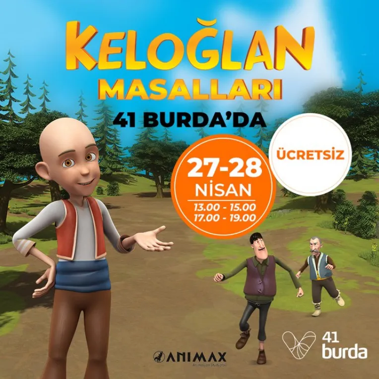 Keloğlan Masalları 41 Burda'da!