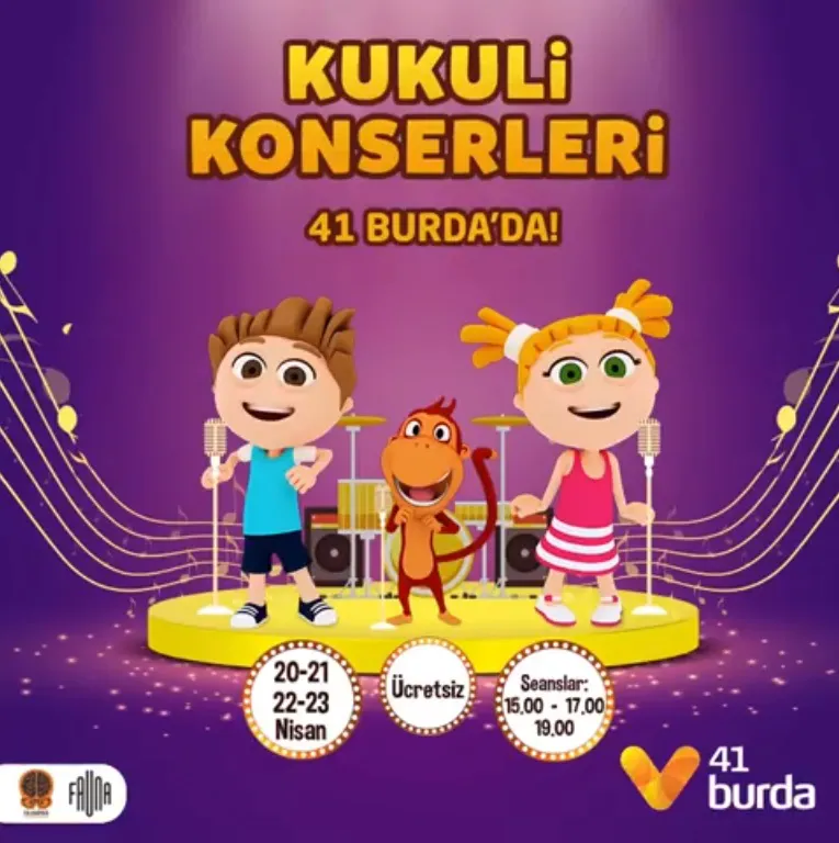 Kukuli Konserleri 41 Burda'da!