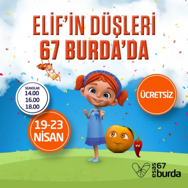 Elif'in Düşleri 67 Burda'da! Elif'in Düşleri 67 Burda'da!