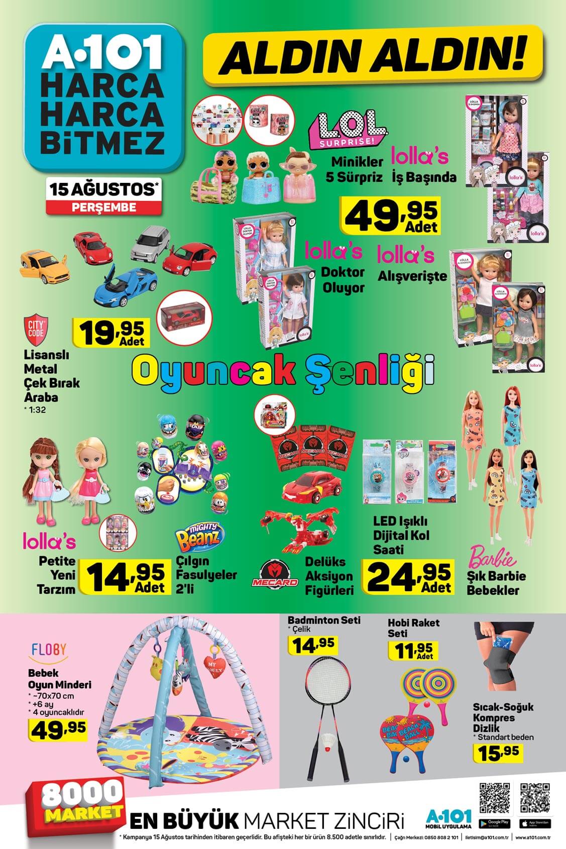 A101 15 Ağustos'tan İtibaren Aldın Aldın Aktüel Ürünleri! A101 15 Ağustos'tan İtibaren Aldın Aldın Aktüel Ürünleri!