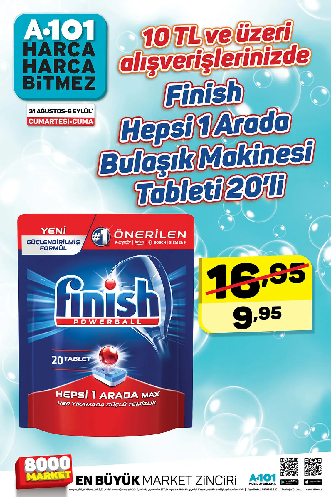A101 31 Ağustos - 6 Eylül Haftanın Yıldızları İndirimli Fırsat Ürünleri! A101 31 Ağustos - 6 Eylül Haftanın Yıldızları İndirimli Fırsat Ürünleri!