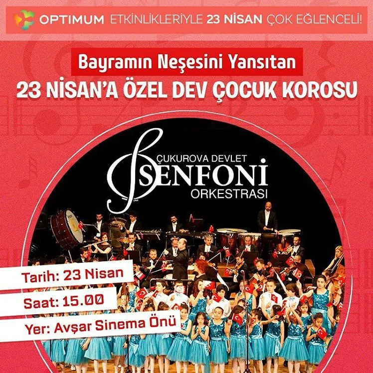 Adana Optimum etkinlikleriyle 23 Nisan çok eğlenceli! Adana Optimum etkinlikleriyle 23 Nisan çok eğlenceli!