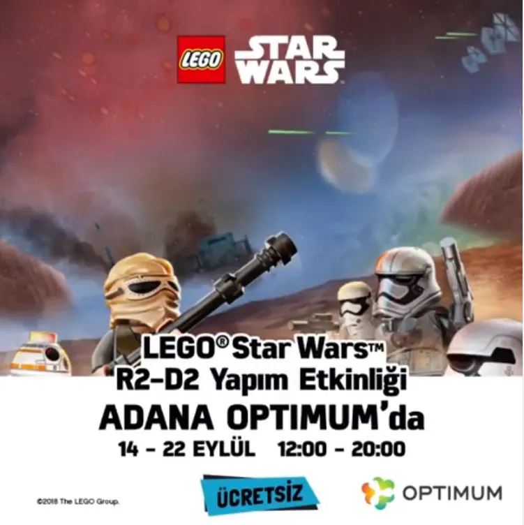Lego Star Wars Karakterleri Adana Optimum'da!