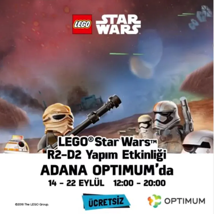 Lego Star Wars Karakterleri Adana Optimum'da! Lego Star Wars Karakterleri Adana Optimum'da!