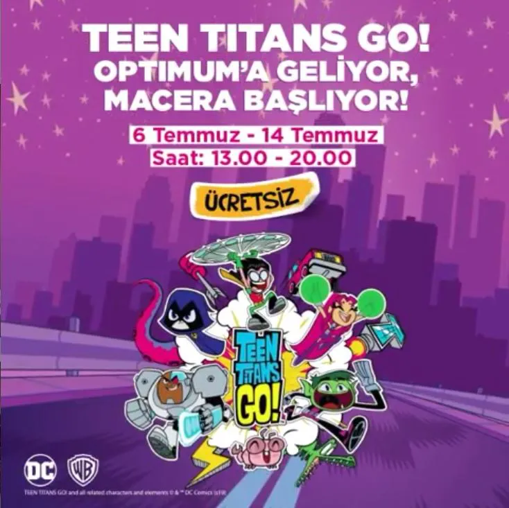 Çocuklar, ''Teen Titans Go!'' ile büyük bir maceraya atılmaya ne dersiniz? Çocuklar, ''Teen Titans Go!'' ile büyük bir maceraya atılmaya ne dersiniz?