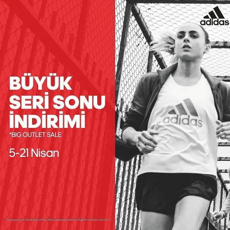 Adidas'ta Büyük Seri Sonu İndirimi Başladı! Adidas'ta Büyük Seri Sonu İndirimi Başladı!