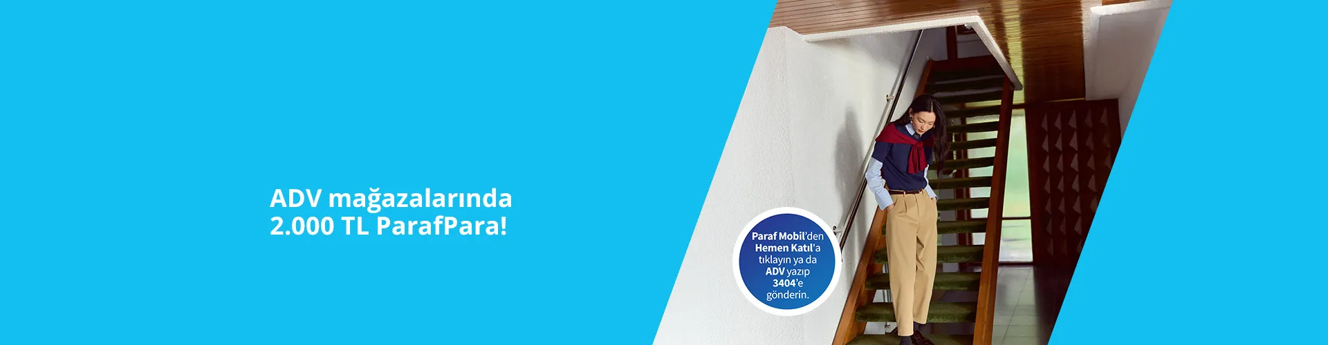 ADV'de 10 Bin TL Alışverişe 2.000 ParafPara