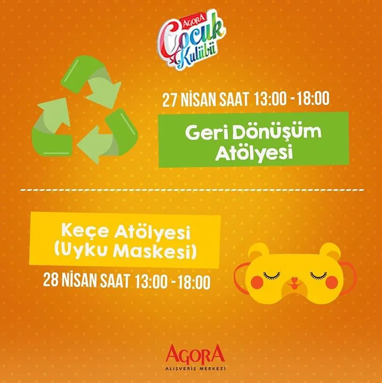 Agora Çocuk Kulübü'nden miniklere sürpriz etkinlik!