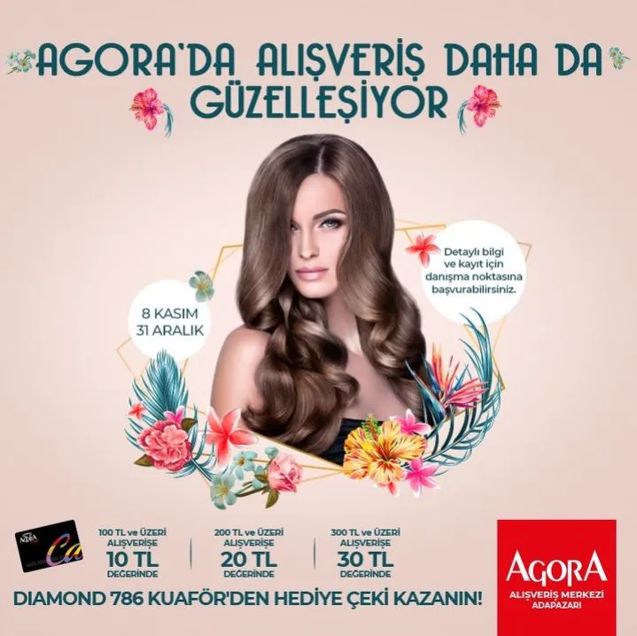 Agora’da alışveriş daha da güzelleşiyor!