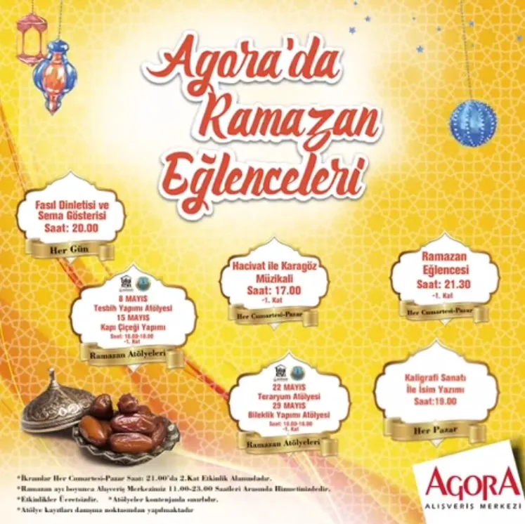 Agora Adapazarı Ramazan Eğlenceleri!