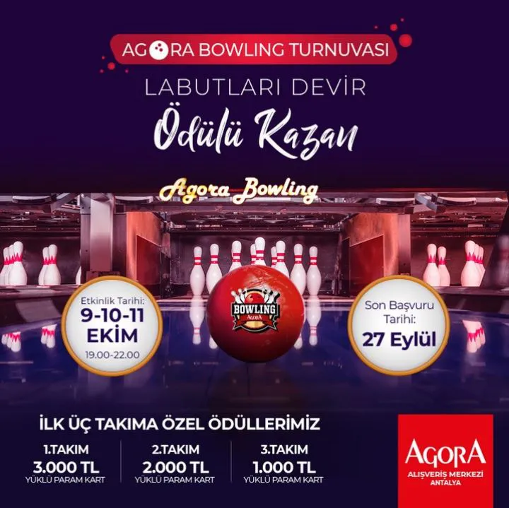 Agora Antalya AVM Bowling Turnuvası!