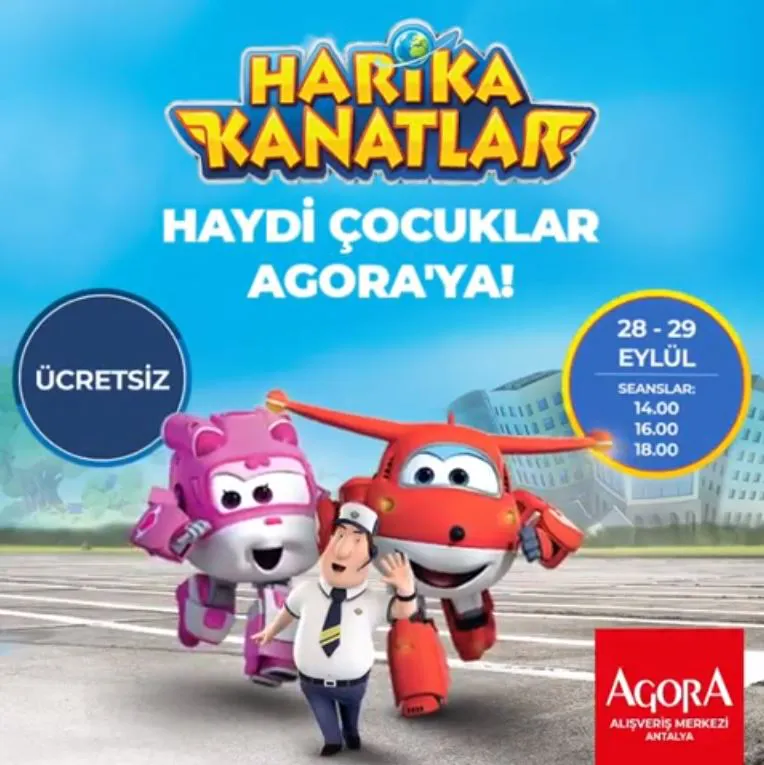 Agora Antalya Harika Kanatlar Müzikal Etkinliği!