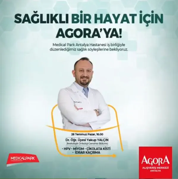 Sağlıklı bir hayat için Agora’ya!