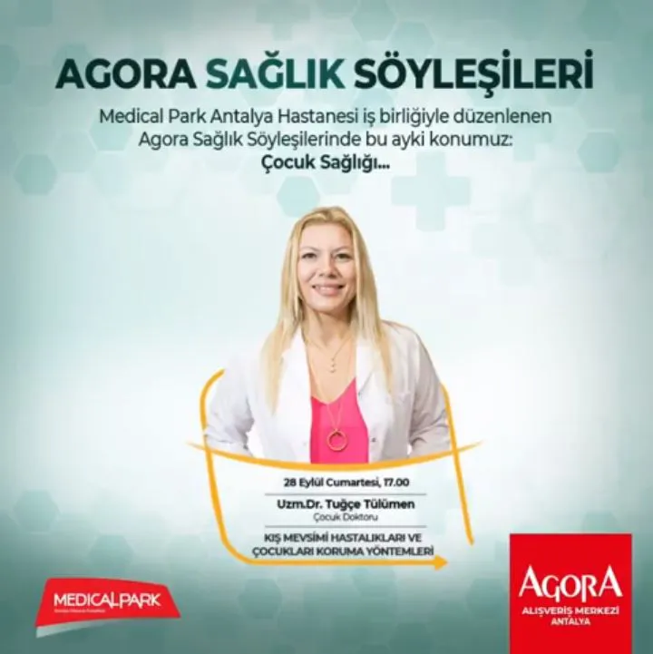 Sağlıklı bir hayat için Agora’ya!