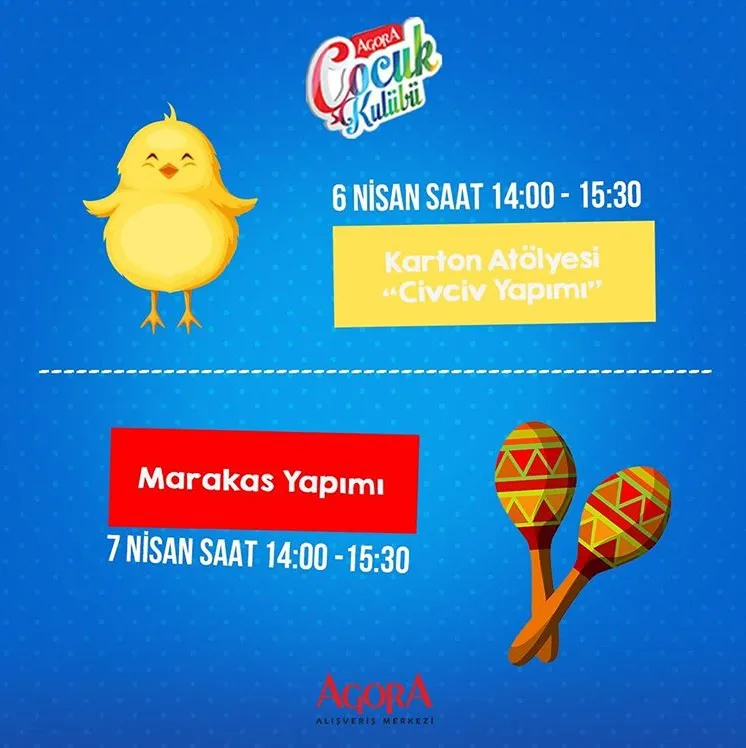 Agora İzmir Çocuk Kulübü etkinlikleri! Agora İzmir Çocuk Kulübü etkinlikleri!
