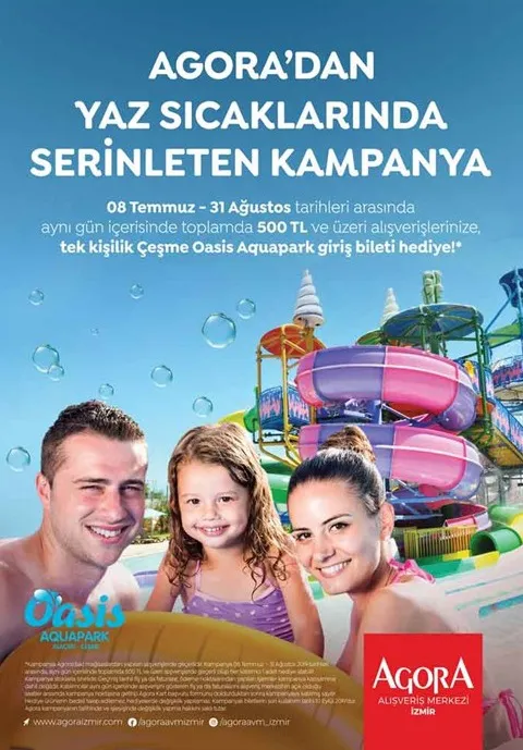 Agora'dan Yaz Sıcaklarında Serinleten Kampanya!