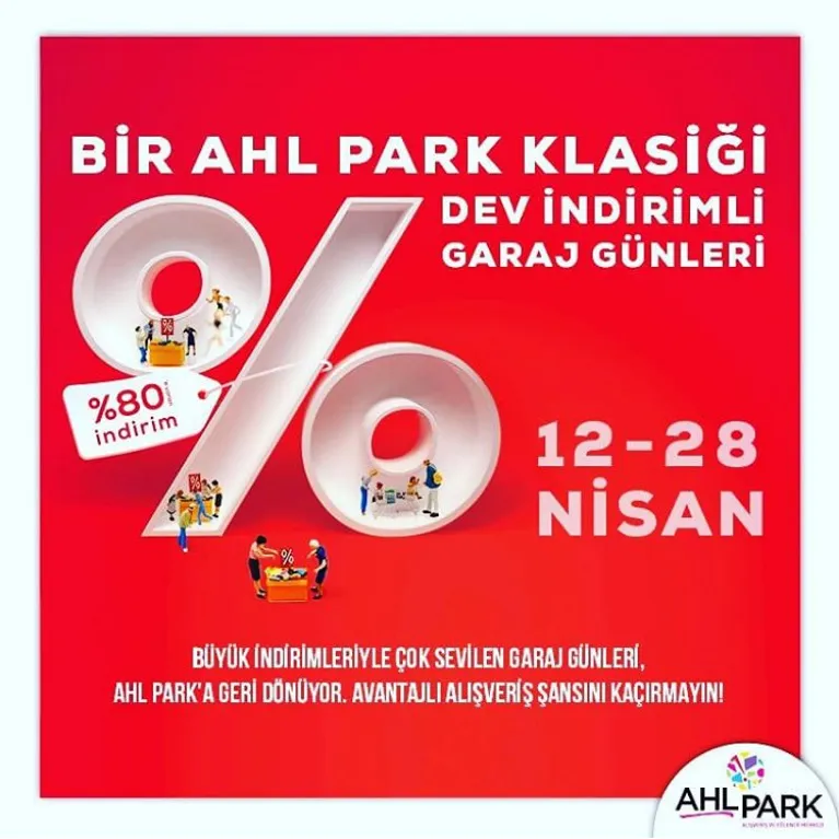AHL PARK garaj günlerini sakın kaçırmayın! AHL PARK garaj günlerini sakın kaçırmayın!
