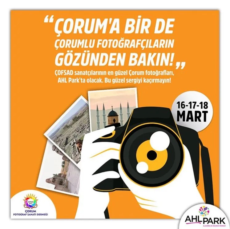 Çorum'a bir de Çorumlu Fotoğrafçıların gözünden bakın! Çorum'a bir de Çorumlu Fotoğrafçıların gözünden bakın!