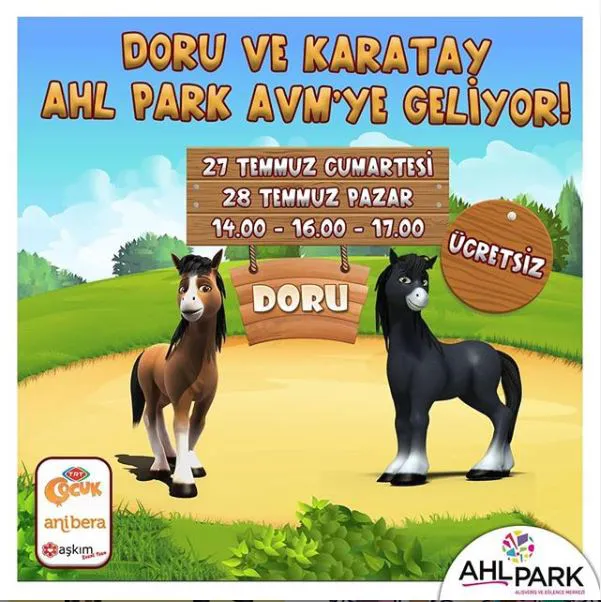 AHL Park Doru ve Karatay Müzikal Gösterisi! AHL Park Doru ve Karatay Müzikal Gösterisi!