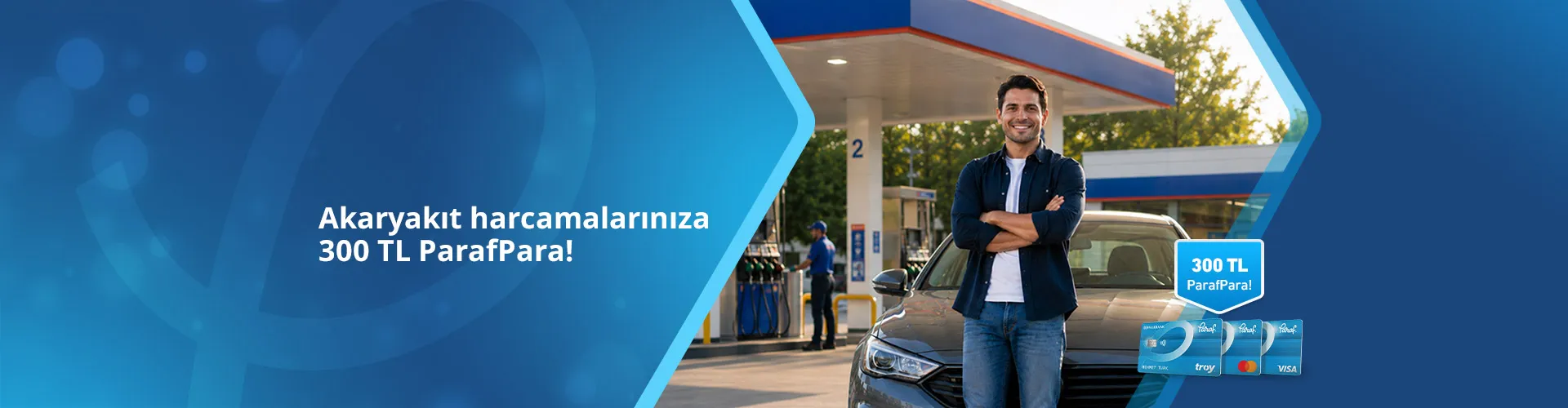 Akaryakıtta Avantajlı Fırsat! 300 TL ParafPara
