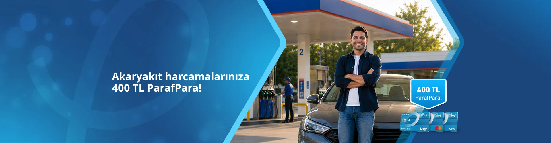 Akaryakıtta Avantajlı Fırsat! 400 TL ParafPara