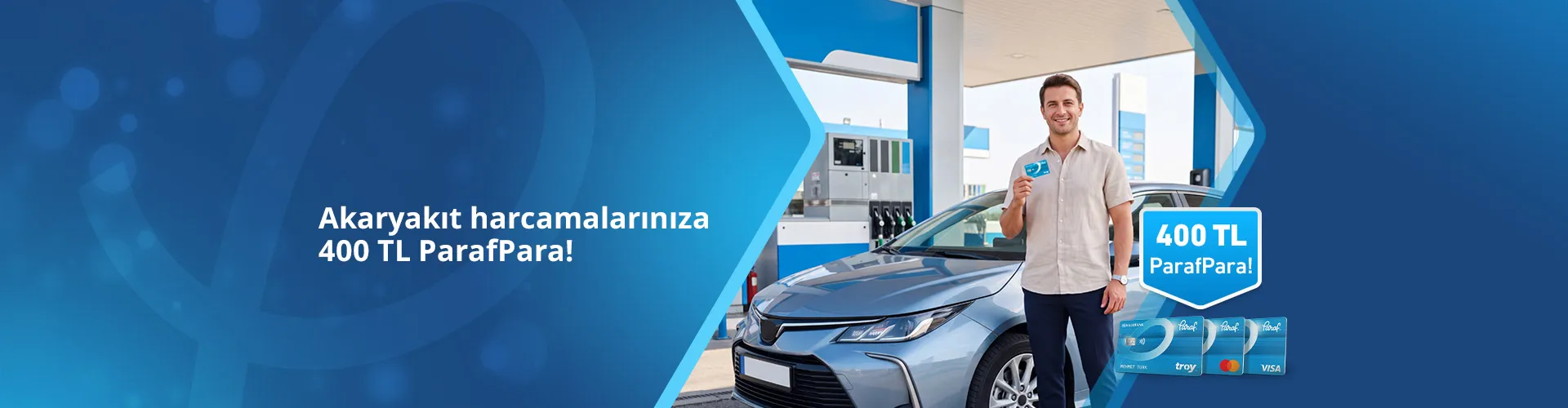 Akaryakıtta 400 TL ParafPara – En Son Kampanyalar