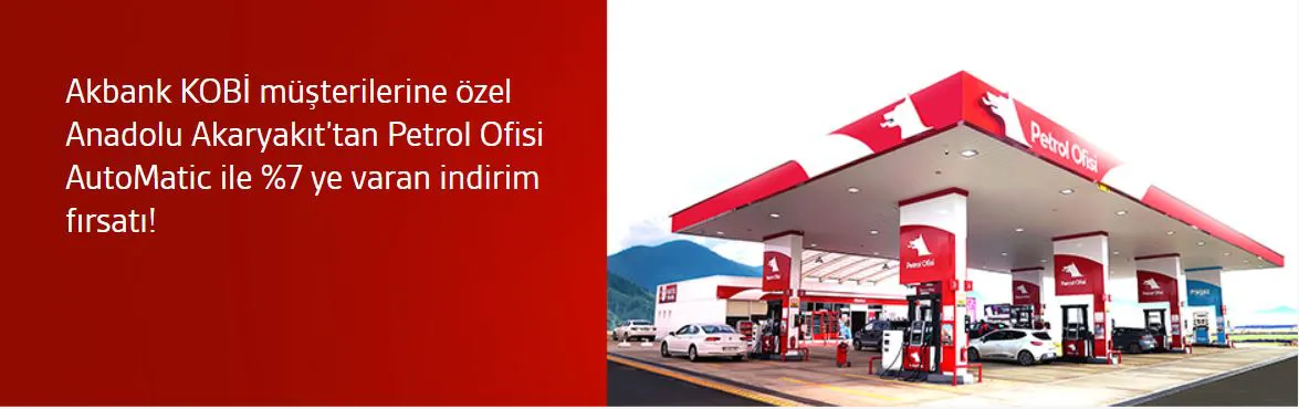 Akbank KOBİ Petrol Ofisi Kampanyası!