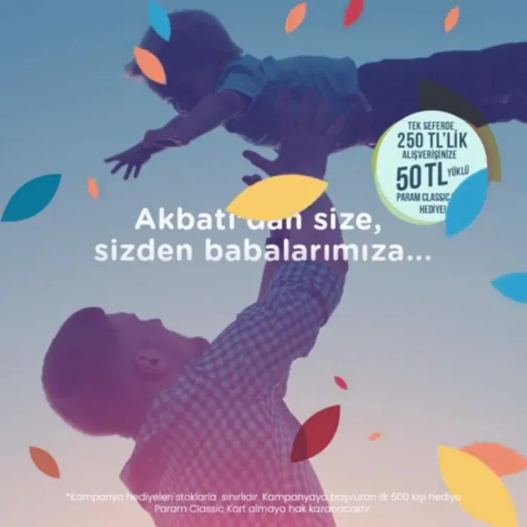 Akbatı AVYM'den Babalar Günü Hediyesi!