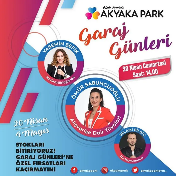 Akyaka Park Garaj Günleri Başlıyor! Akyaka Park Garaj Günleri Başlıyor!