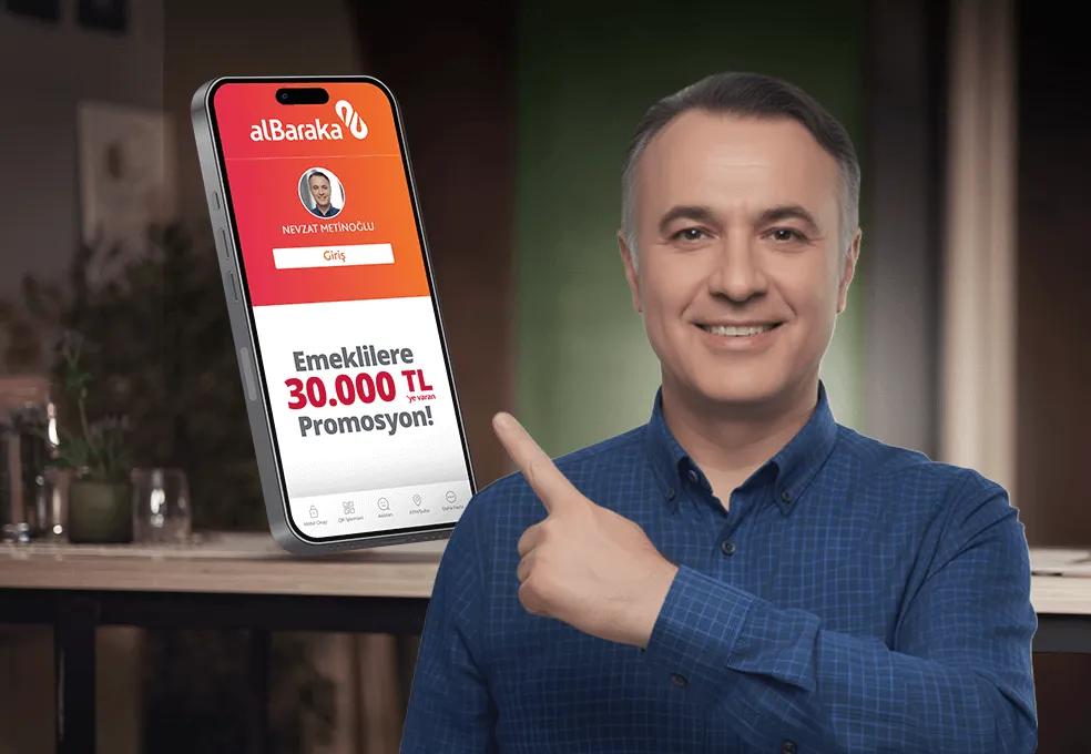 Albaraka Türk ile Emekli Maaşında 30.000 TL'ye Varan Büyük Promosyon Fırsatı!