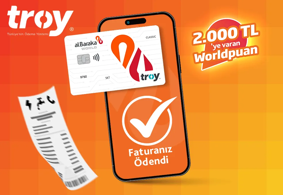 Albaraka Otomatik Fatura Ödeme Kampanyası: Worldpuan Kazanma