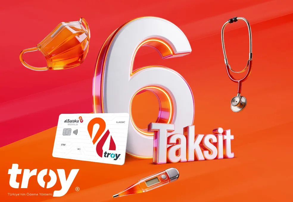 Albaraka Sağlık Harcamalarına Vade Farksız Taksit
