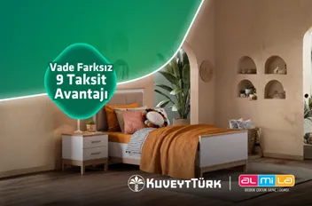 Almila Mobilya'da Taksit Fırsatı: 9 Ay! | Kuveyt Türk
