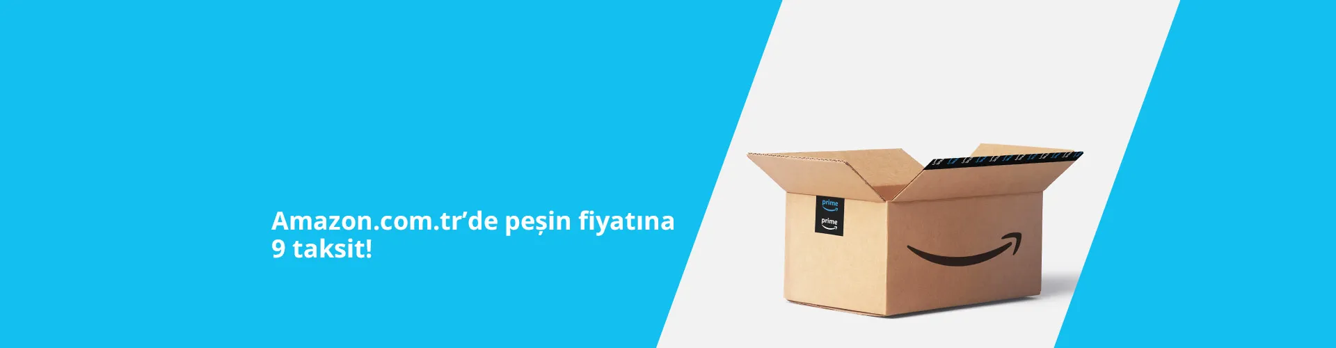 Amazon.com.tr de Peşin Fiyatına 9 aya varan Taksit Fırsatı