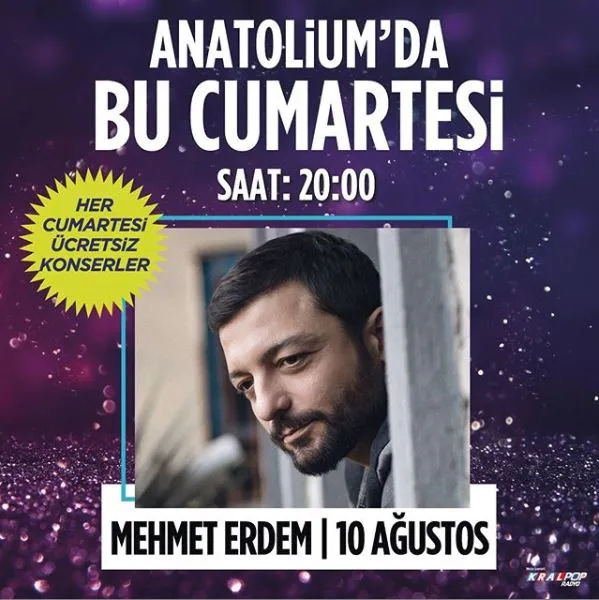 Anatolium Marmara Mehmet Erdem Konseri! Anatolium Marmara Mehmet Erdem Konseri!