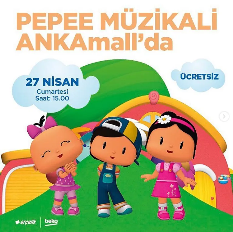 Ankamall Pepe Müzikali 27 Nisan! Ankamall Pepe Müzikali 27 Nisan!