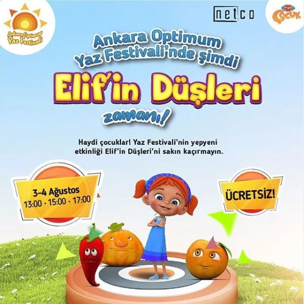 Ankara Optimum Elif'in Düşleri Müzikali!
