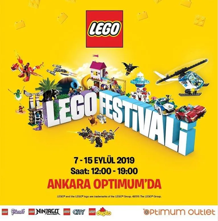 Ankara Optimum Outlet Lego Festivali!