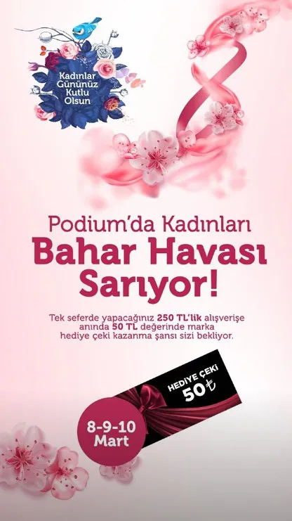 Ankara Podium'da Kadınları Bahar Havası Sarıyor!