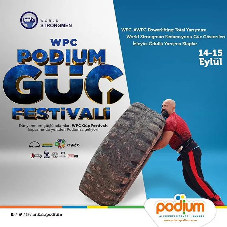 WPC Podium Güç Festivali WPC Podium Güç Festivali