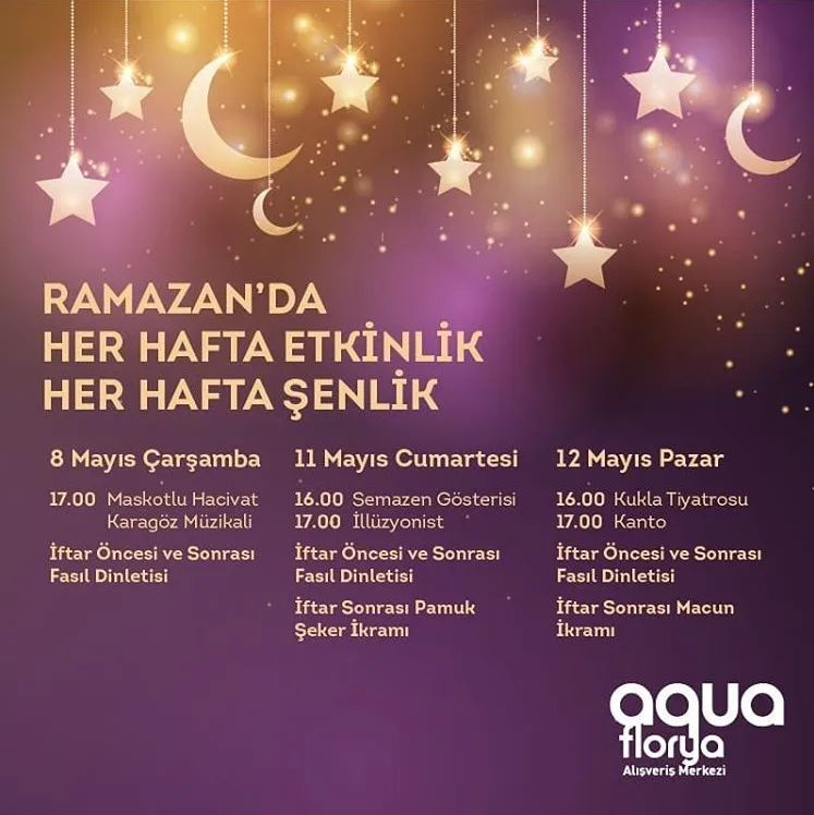 Aqua Florya Ramazan Etkinlikleri!