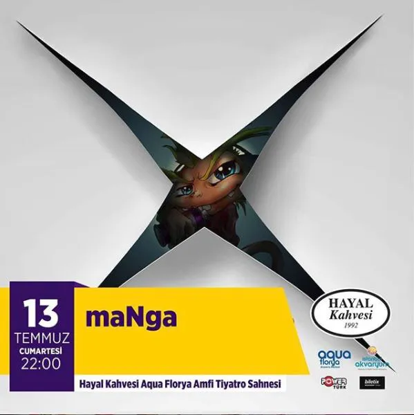 Aqua Florya Açık Hava Sahnesi Manga Konseri! Aqua Florya Açık Hava Sahnesi Manga Konseri!