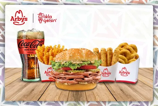 Arby's Tıkla Gelsin'de Bankkart Genç'e Özel Menü!